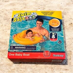 Kids Swimming boat - Yellow